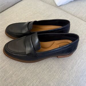 Born Classic Black Slip-On Loafers - women’s